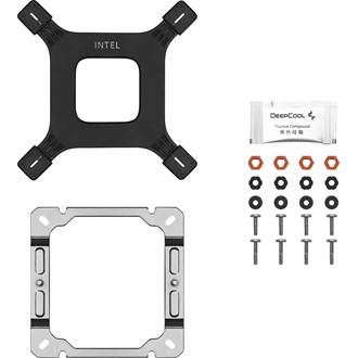 DeepCool CPU Cooler - AG400 WH ARGB (31,6 dB; max, 128,93 m3/h; 4pin, 4 db heatpipe, 12cm, PWM, A-RGB LED, fehér)