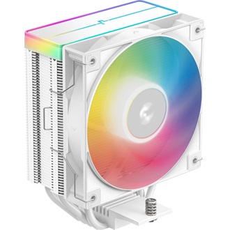 DeepCool CPU Cooler - AG400 WH ARGB V2 (31,6 dB; max, 128,93 m3/h; 4pin csatlakozó, 4 db heatpipe, 12cm, PWM, fehér)