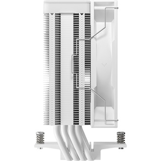 DeepCool CPU Cooler - AG400 WH ARGB V2 (31,6 dB; max, 128,93 m3/h; 4pin csatlakozó, 4 db heatpipe, 12cm, PWM, fehér)