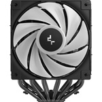 DeepCool CPU Cooler - AG620 BK ARGB V2 (29,4 dB; max, 115,32 m3/h; 4pin csatlakozó, 6 db heatpipe, 12cm, PWM, LED)