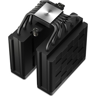 DeepCool CPU Cooler - AG620 BK ARGB V2 (29,4 dB; max, 115,32 m3/h; 4pin csatlakozó, 6 db heatpipe, 12cm, PWM, LED)