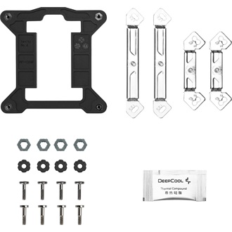 DeepCool AG620 G2 processzor hűtő fekete-szürke