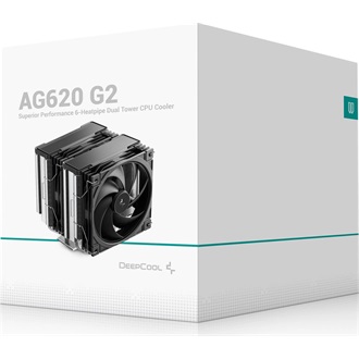 DeepCool AG620 G2 processzor hűtő fekete-szürke