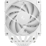DeepCool CPU Cooler - AG620 WH ARGB V2 (29,4 dB; max, 115,32 m3/h; 4pin csatlakozó, 6 db heatpipe, 12cm, PWM, fehér)