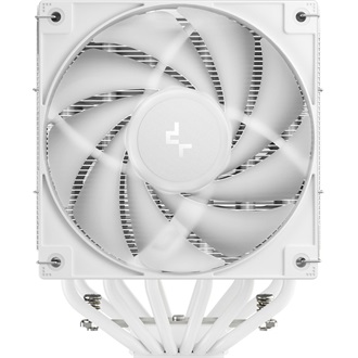 DeepCool CPU Cooler - AG620 WH ARGB V2 (29,4 dB; max, 115,32 m3/h; 4pin csatlakozó, 6 db heatpipe, 12cm, PWM, fehér)