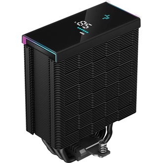DeepCool CPU Cooler - AK500S Digital (28dB; max, 117,21 m3/h; 4pin csatlakozó, 5 db heatpipe, 12cm, PWM)