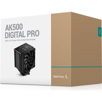 DeepCool AK500 DIGITAL PRO processzor hűtő fekete