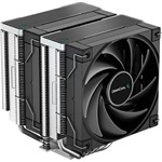 DeepCool CPU Cooler - AK620 (28 dB; max, 117,21 m3/h; 4pin csatlakozó, 6 db heatpipe, 2x12cm, PWM)