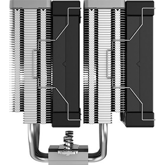 DeepCool CPU Cooler - AK620 (28 dB; max, 117,21 m3/h; 4pin csatlakozó, 6 db heatpipe, 2x12cm, PWM)
