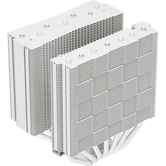 DeepCool CPU Cooler - ASSASSIN 4S WH (20,5dB; max. 104,06 m3/h; 4pin csatlakozó; 7 db heatpipe, 1x14cm, PWM, fehér)