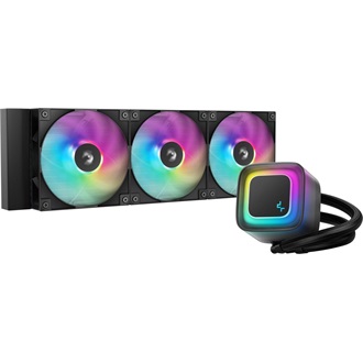 DeepCool CPU Water Cooler - LE360 V2 (max 31,6dB; max. 128,93 m3/h; 3x12cm, A-RGB LED)