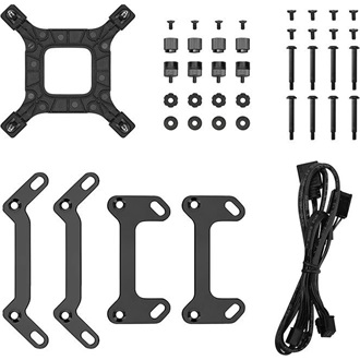 DeepCool LM240 processzor vízhűtő fekete