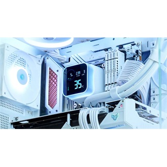 DeepCool LQ360 ULTRA ARGB processzor vízhűtő fehér
