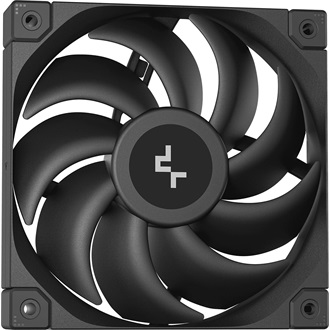 DeepCool CPU Water Cooler - MYSTIQUE 240 (max 21dB; max. 123,09 m3/h; 2x12cm, LED kijelző, fekete)