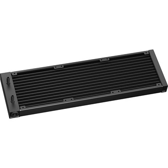 DeepCool CPU Water Cooler - MYSTIQUE 360 (max 21dB; max. 123,09 m3/h; 3x12cm, LED kijelző, fekete)