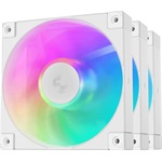 DeepCool Cooler 12cm - FD12 ARGB WH( (3in1) (27,6dB; max. 109,07 m3/h; 3pin csat; hydro bearing, ház hűtésre, PWM, fehé)