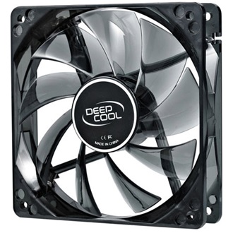 DeepCool Cooler 12cm - WIND BLADE 120 (26,6dB; max. 91,15 m3/h; 3pin csatlakozó; ház hűtésre, kék LED)