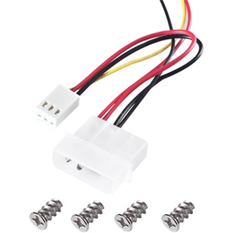 DeepCool Cooler 12cm - XFAN 120 (26dB; max. 75,96 m3/h; 3pin csatlakozó; ház hűtésre)