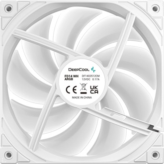 DeepCool FD14 ARGB WH 3in1 rendszerhűtő ventilátor kit fehér