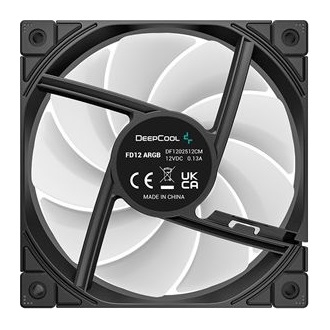 DeepCool FD12 ARGB rendszerhűtő ventilátor fekete