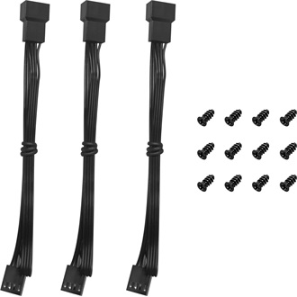 DeepCool FD12 V2 3IN1 rendszerhűtő ventilátor kit fekete