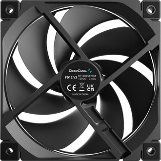 DeepCool FD12 V2 3IN1 rendszerhűtő ventilátor kit fekete