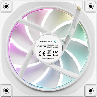 DeepCool FL12 WH 3IN1 rendszerhűtő ventilátor kit fehér