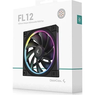 DeepCool FL12 rendszerhűtő ventilátor fekete