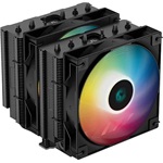 DeepCool GAMMAXX AG620 BK ARGB processzor hűtő fekete