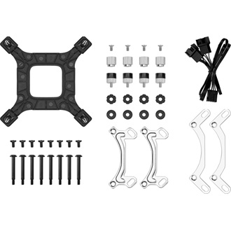 DeepCool LE240 V2 processzor vízhűtő fekete