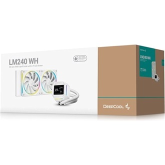 DeepCool LM240 processzor vízhűtő fehér