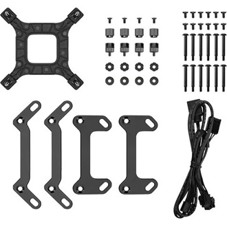 DeepCool LQ360 processzor vízhűtő fekete