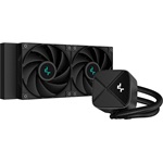 DeepCool LS520 Zero Dark processzor vízhűtő fekete