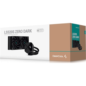 DeepCool LS520 Zero Dark processzor vízhűtő fekete