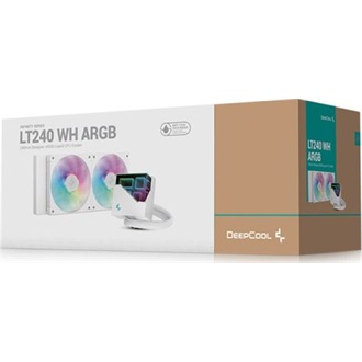 DeepCool LT240 WH ARGB processzor vízhűtő fehér