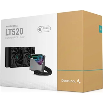 DeepCool LT520 processzor vízhűtő fekete