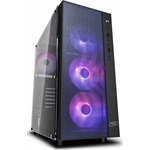 DeepCool MATREXX 55 MESH ADD-RGB 4F táp nélküli ablakos Mid Tower számítógépház fekete