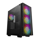 DeepCool MATREXX 55 MESH V4 C táp nélküli ablakos Mid Tower számítógépház fekete