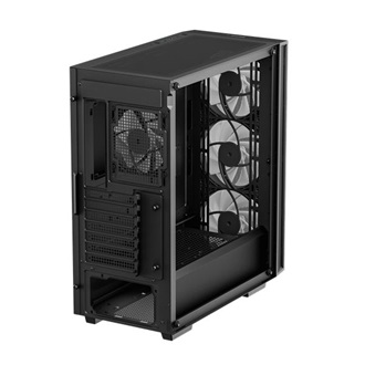 DeepCool MATREXX 55 MESH V4 C táp nélküli ablakos Mid Tower számítógépház fekete