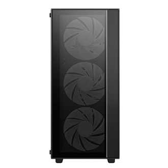 DeepCool MATREXX 55 V4 C táp nélküli ablakos Mid Tower számítógépház fekete