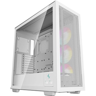 DeepCool MORPHEUS WH táp nélküli ablakos Mid Tower számítógépház fehér