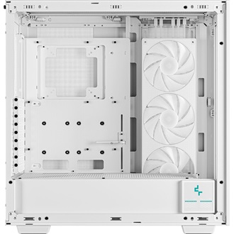 DeepCool MORPHEUS WH táp nélküli ablakos Mid Tower számítógépház fehér
