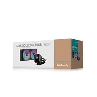 DeepCool MYSTIQUE 240 ARGB processzor vízhűtő fekete
