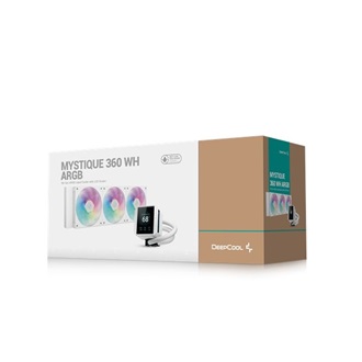 DeepCool MYSTIQUE 360 WH ARGB processzor vízhűtő fehér