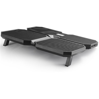 DeepCool Notebook Hűtőpad 15,6"-ig - MULTI CORE X6 (24dB; max. 206,25 m3/h; 2x14cm, 2x10cm, 2xUSB2.0)