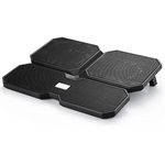 DeepCool Notebook Hűtőpad 15,6"-ig - MULTI CORE X6 (24dB; max. 206,25 m3/h; 2x14cm, 2x10cm, 2xUSB2.0)