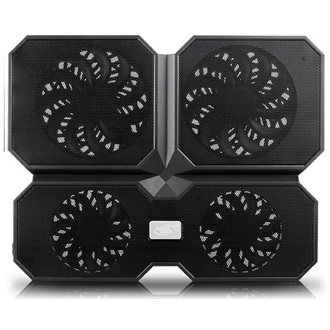 DeepCool Notebook Hűtőpad 15,6"-ig - MULTI CORE X6 (24dB; max. 206,25 m3/h; 2x14cm, 2x10cm, 2xUSB2.0)
