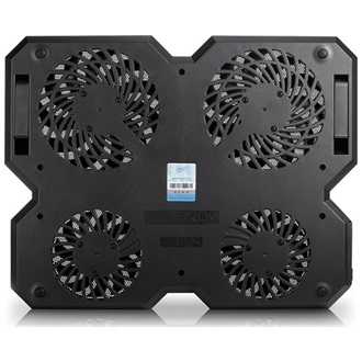 DeepCool Notebook Hűtőpad 15,6"-ig - MULTI CORE X6 (24dB; max. 206,25 m3/h; 2x14cm, 2x10cm, 2xUSB2.0)