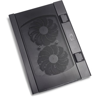 DeepCool Notebook Hűtőpad 17"-ig - WIND PAL FS (21,5-26,5dB; max. 195,38 m3/h; 2x14cm, 2xUSB2.0)