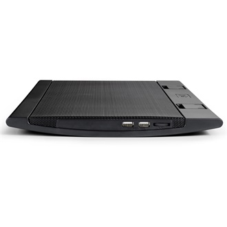 DeepCool Notebook Hűtőpad 17"-ig - WIND PAL FS (21,5-26,5dB; max. 195,38 m3/h; 2x14cm, 2xUSB2.0)